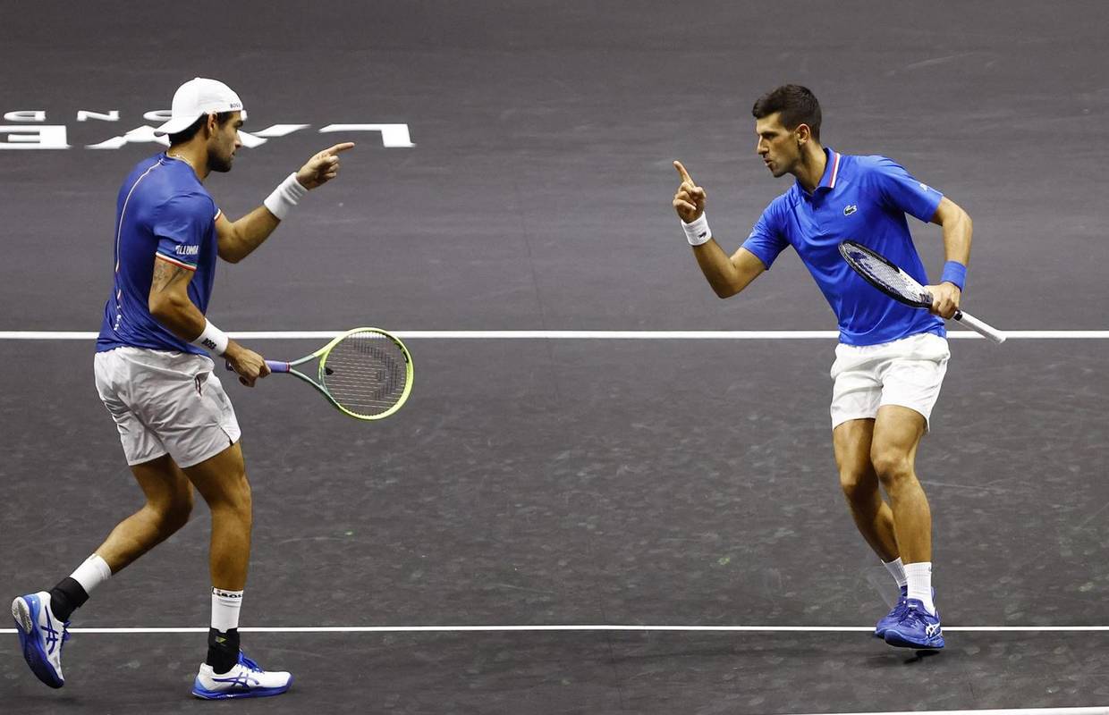 Đoković i Berettini slavili na Laver Cupu: Europa u prednosti