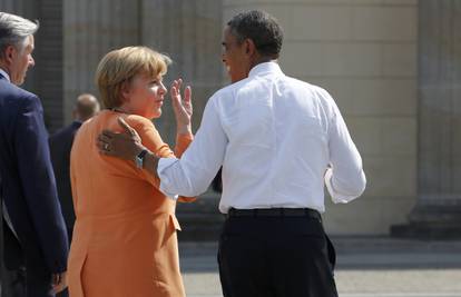 Merkel nazvala Obamu: 'Čula sam da ste i mene prisluškivali'