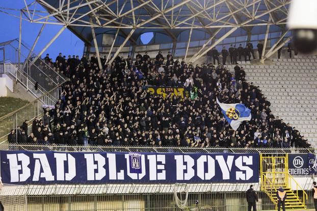 Stadion Poljud popunjen navijačima na utakmici Hajduk - Dinamo