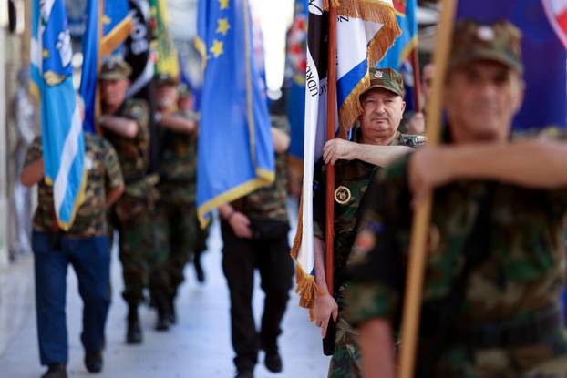 Rijeka: Mimohod povodom obljetnice Oluje te prigodno polaganje vijenaca za sve poginule