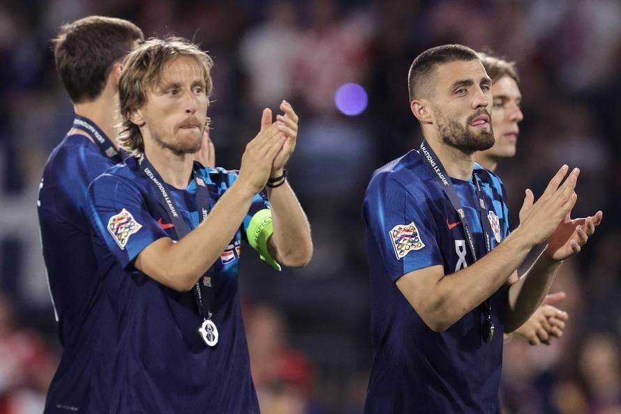 Hrvatska primila medalje za drugo mjesto na  Ligi nacija