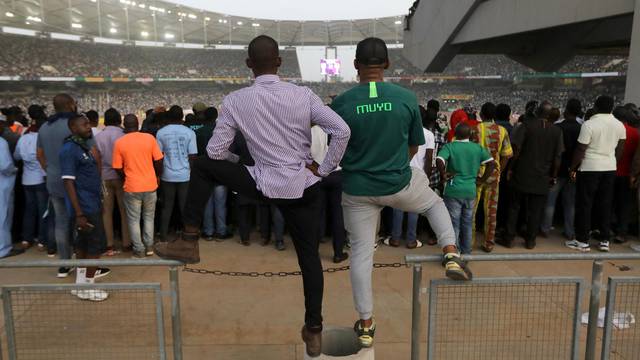 World Cup qualifier match between Nigeria and Ghana in Abuja