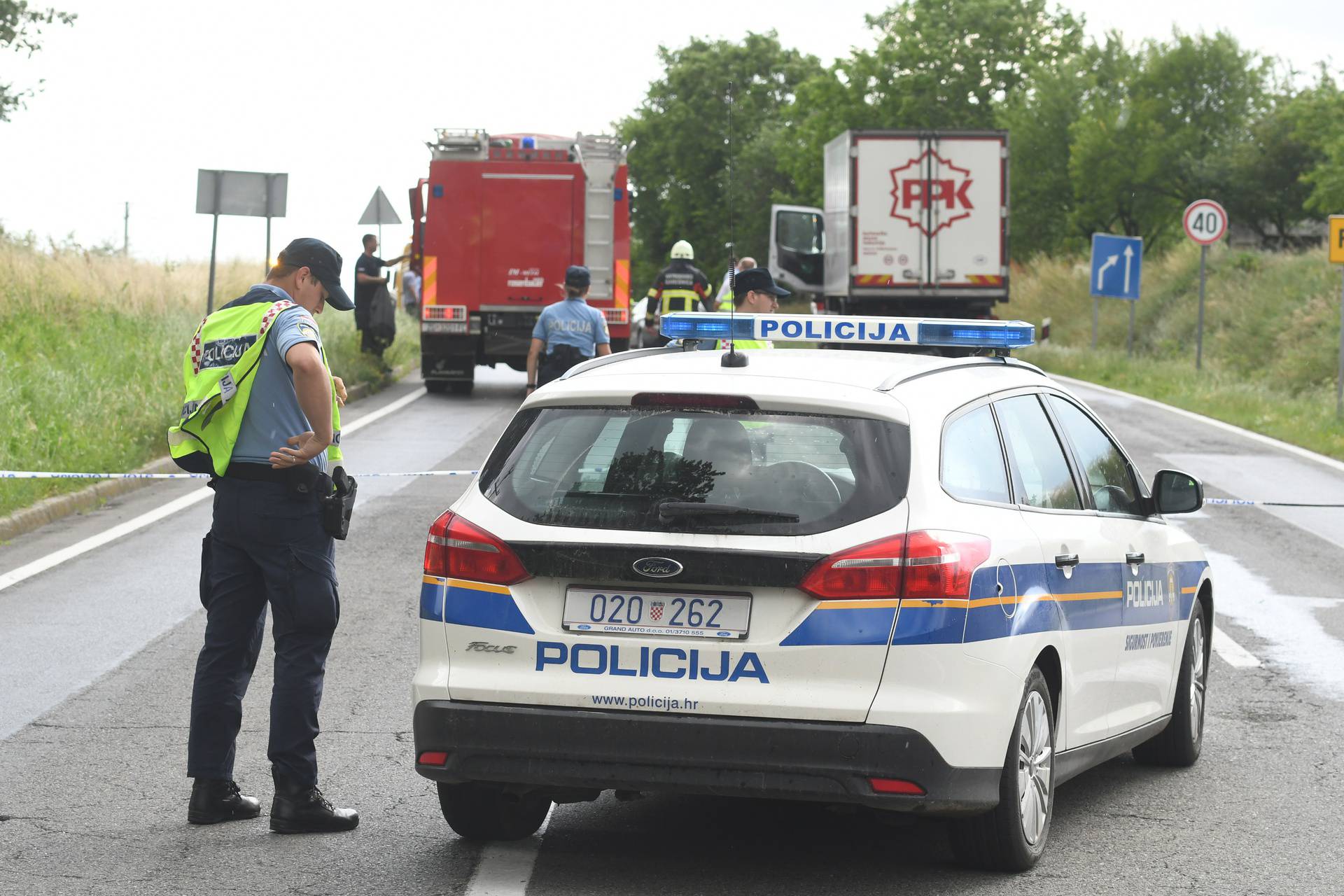 Detalji stravične nesreće kod Garešnice: Sudar je bio toliko jak da su popucala sva sjedala