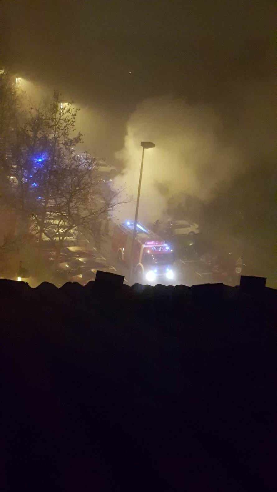 Novi požar na Vrbanima: Opet izgorio automobil na parkingu
