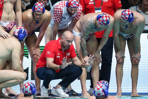 Zagreb: Svjetski kup u vaterpolu, Hrvatska - Mađarska