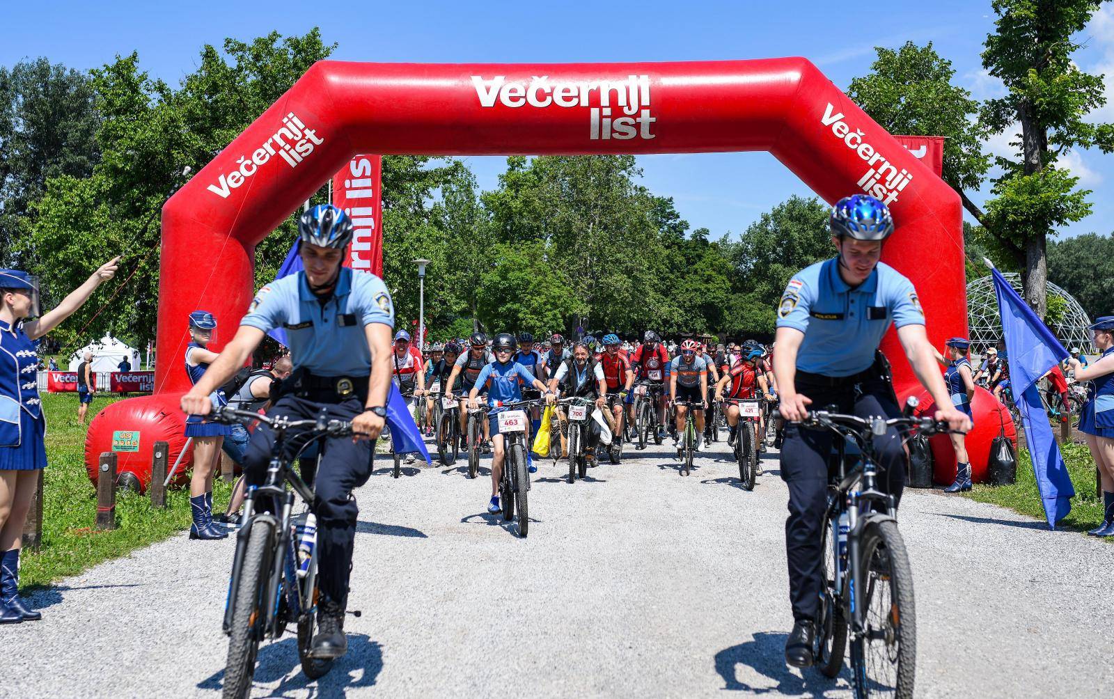 Završila je 39. Večernjakova biciklijada: Nakon pedaliranja započeo je tulum na Bundeku