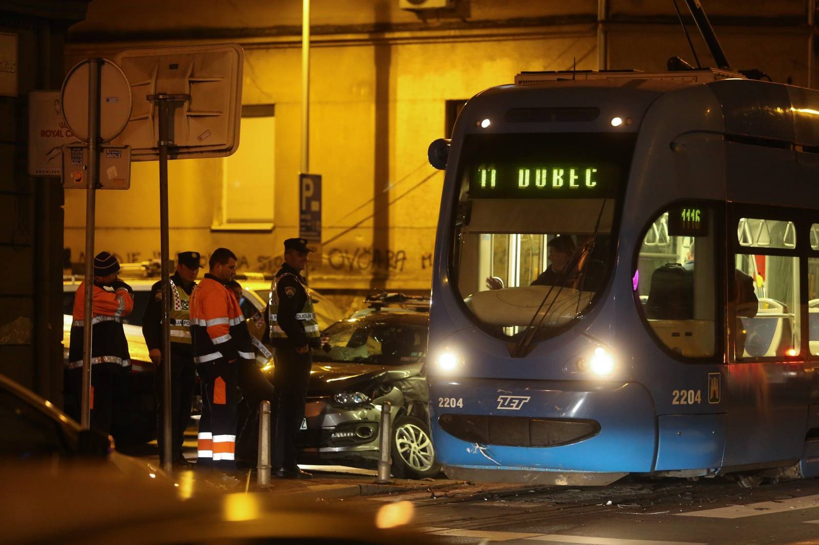 Zagreb: Sudar automobila i tramvaja na raskriÅ¾ju Ilice  iGrahorove ulice