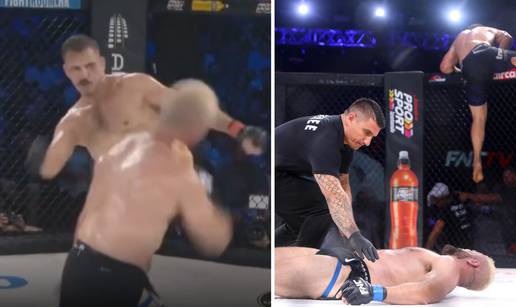 VIDEO High kick iz Cro Copovog udžbenika! Pogledajte kako je Vitasović brutalno ugasio Olija