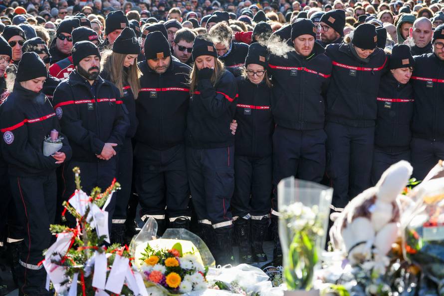 Aftermath of New Year's Eve party fire and explosion at Crans-Montana's "Le Constellation" bar