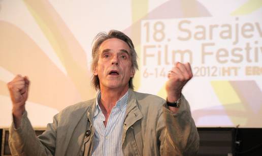 Jeremy Irons stigao u Sarajevo i u nedjelju dolazi u Dubrovnik