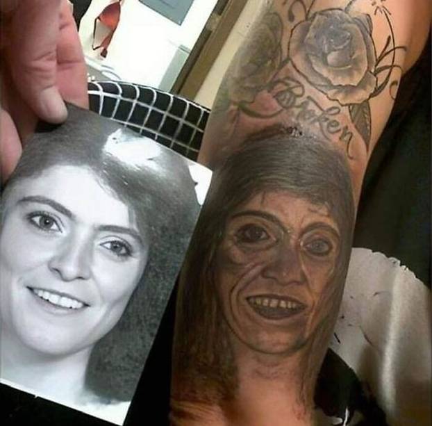 GALERIJA 40 tetovaža koje je preteško i gledati: Trajni horor!