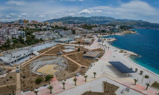 FOTO Split uskoro dobiva jednu od najljepših plaža: Ovako sada izgleda Žnjan iz zraka