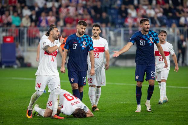 Osijek: Susret Hrvatske i Turske u kvalifikacijama za EURO 2024. 