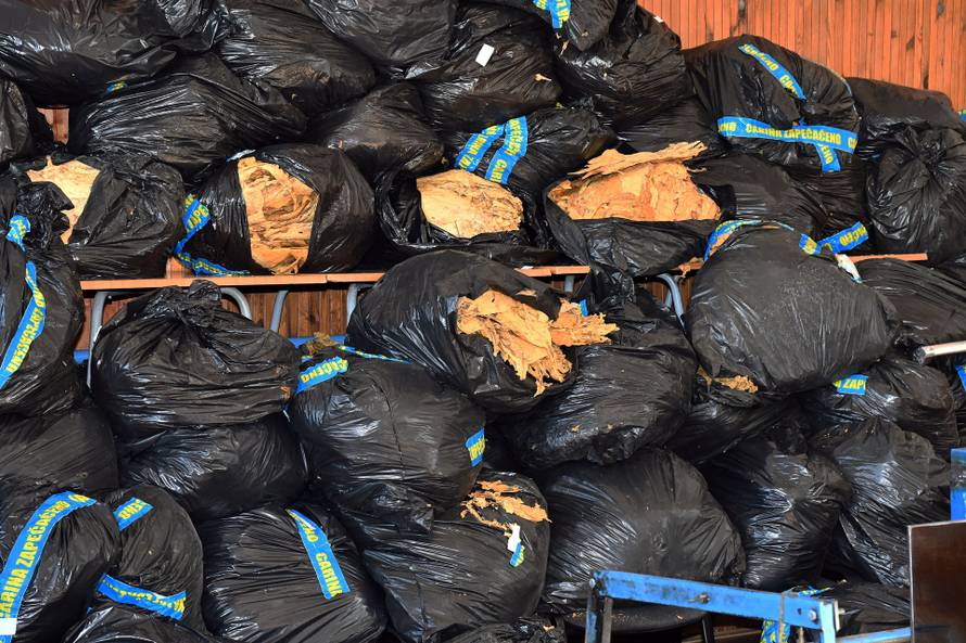 Požeška policija oduzela preko dvije tona duhana i 43.000 €!  A to im nije ni najveća zapljena