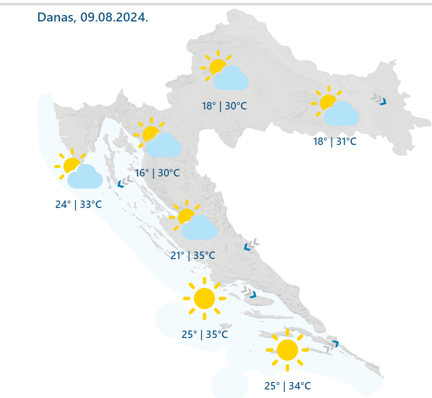 Opet nam stižu paklene vrućine! Na snazi upozorenje toplinskog vala, temperature do 40 °C