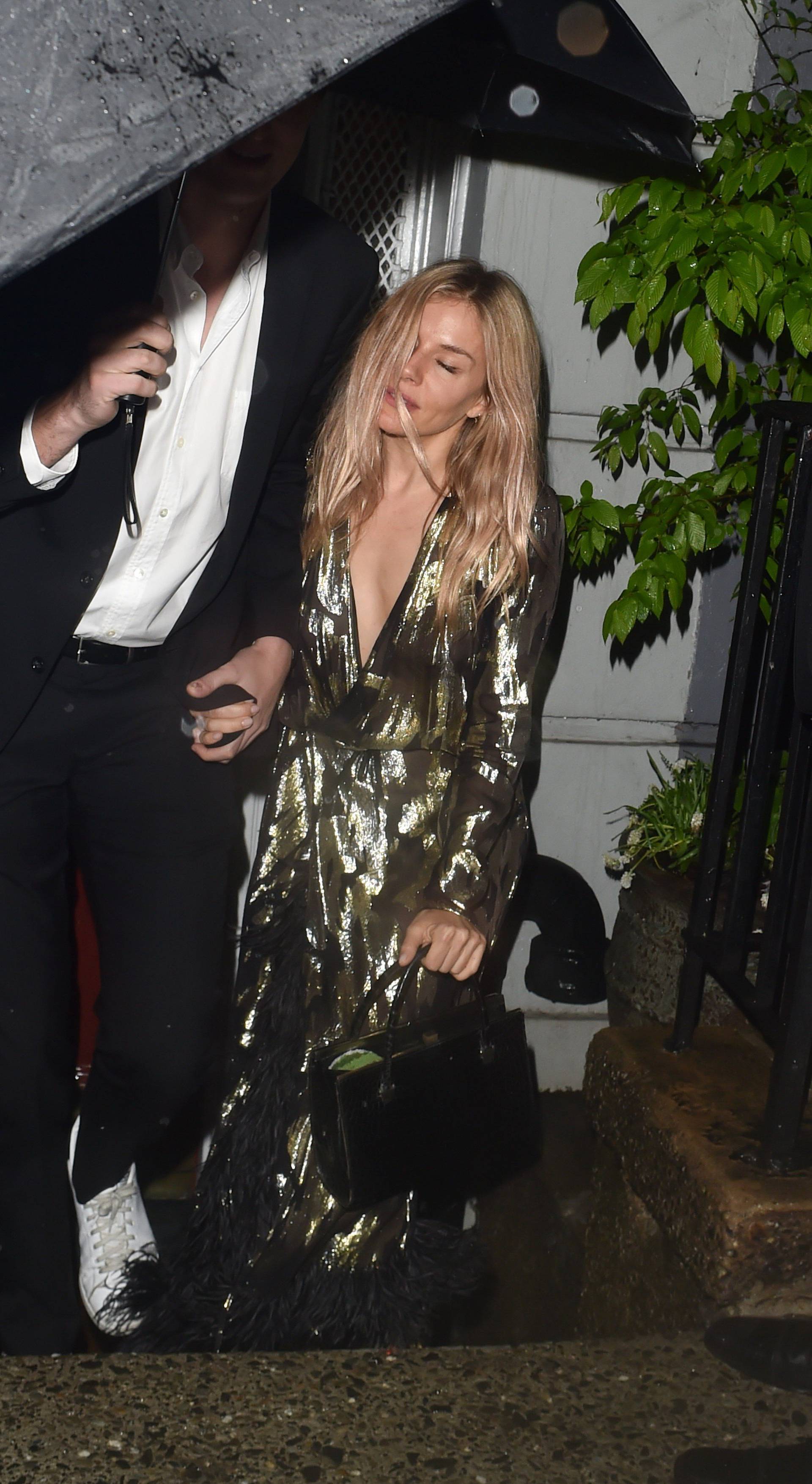 Harry Styles, Serena Williams, Lady Gaga. James Cordon, Sienna Miller all party at a pre Met Gala party in New York