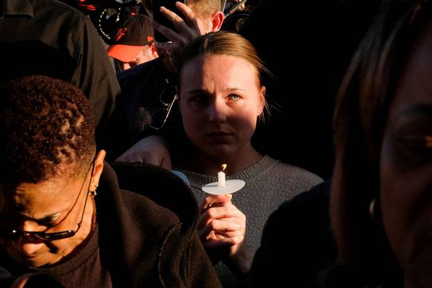 Vigil after a deadly shooting at the Covenant School in Nashville