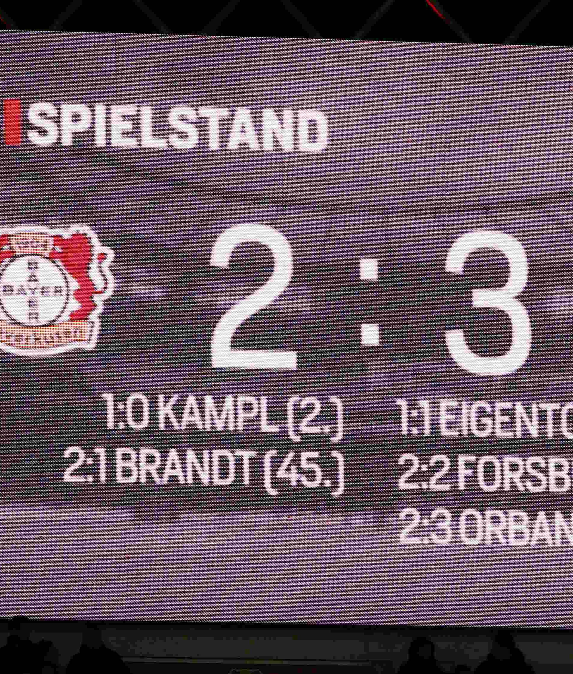Bayer Leverkusen v RB Leipzig - German Bundesliga