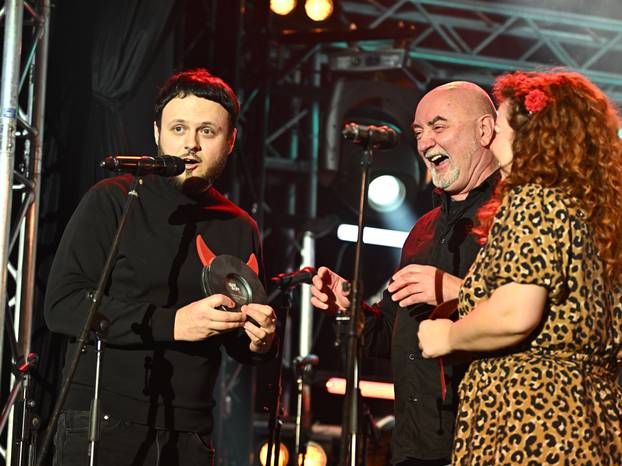 Zagreb: Dodjela nagrada Rock &Off u Tvornici kulture