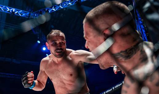 VIDEO Hrvoje Sep ugasio Vasu u MMA debiju i uti&scaron;ao Beograd!