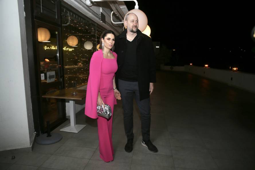 Split: Slavlje povodom krštenja Albe, kćeri Hane Huljić Grašo i Petra Graše