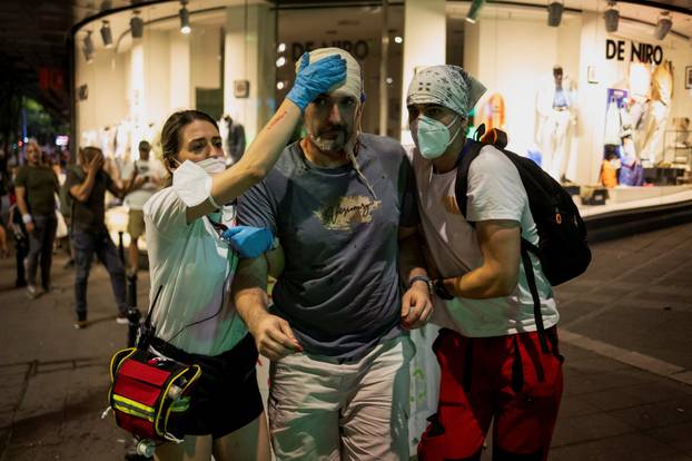 Anti-government protest in Belgrade