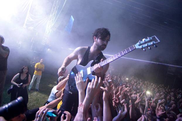 Zagreb: INmusic Festival 2014, koncert grupe Foals