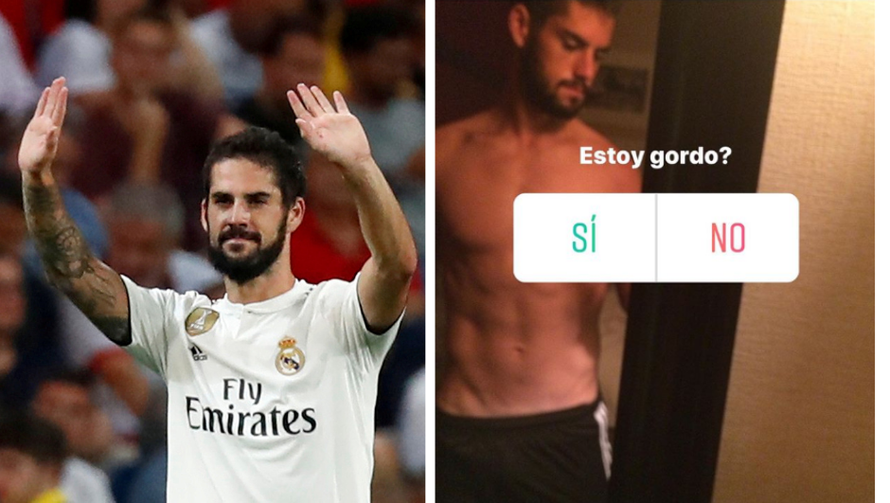 Isco slikom negirao sve kritike: Recite, jesam li debeo? Da, ne?