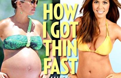 Kourtney Kardashian u šest mjeseci smršavjela je 20 kila