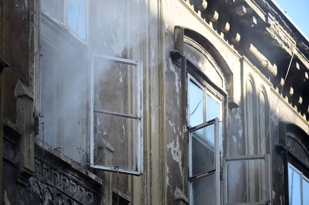 Zagreb: Požar u Mesničkoj ulici