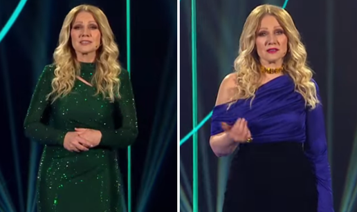 ANKETA Barbara Kolar na Dori je zablistala u čak dvije haljine, koja joj je od njih bolje stajala?