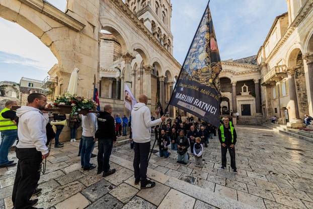 Split: Molitelji na Peristilu okupili su se i ove prve subote u mjesecu