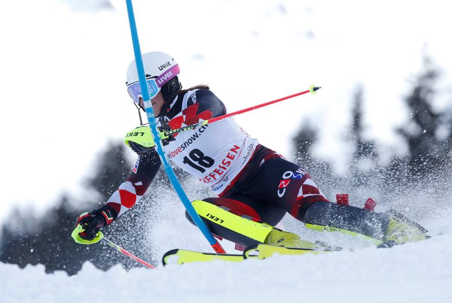 Skiing - Ladies' Alpine Combined