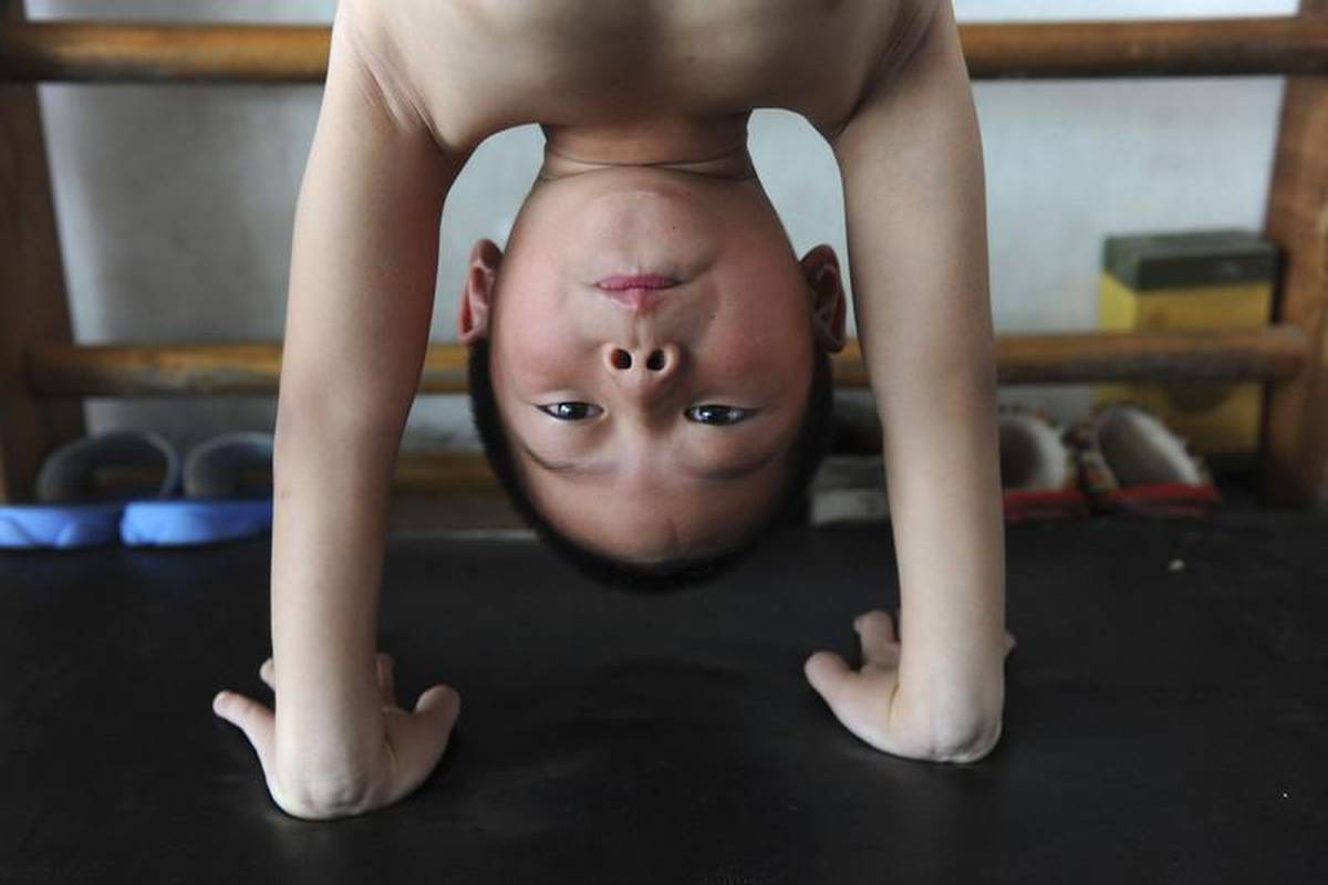 Maleni gimnastičari znaju što je red, rad i disciplina