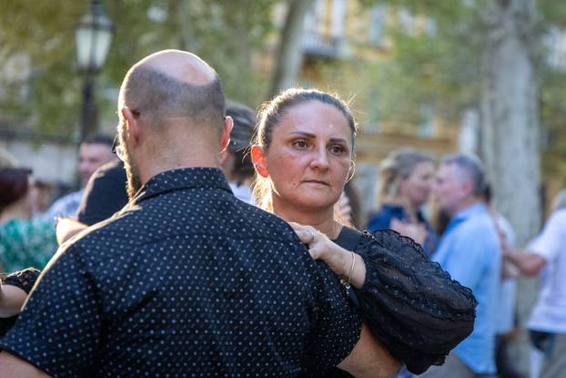 Zagreb: Tango na zrinjevackom plesnjaku