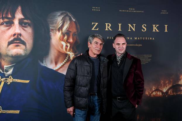 Zagreb: Premijera dugometražnog igrano-dokumentarnog filma "Zrinski"