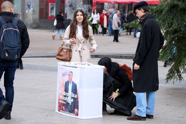 Zagreb: Počelo prikupljanje potpisa za predsjedničke izbore