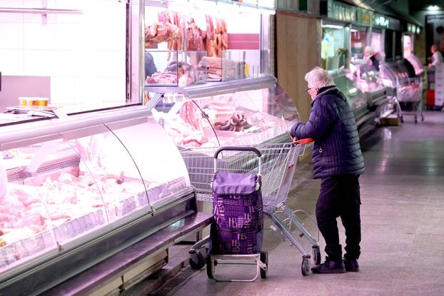 Zagreb: Unutarnji dio tržnice Dolac ponovno radi