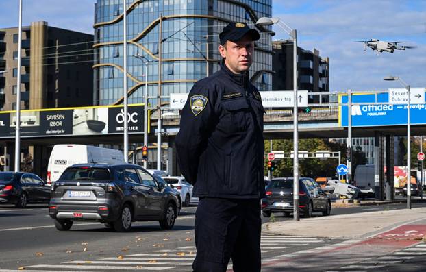 Zagreb: Policija uz pomoć dronova provodi pojačani nadzor prometa