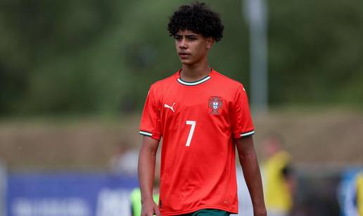 Lovac na talente: Cristiano Jr. djeluje malo nespretno, ali još mu je tijelo u razvoju. Pratim ga