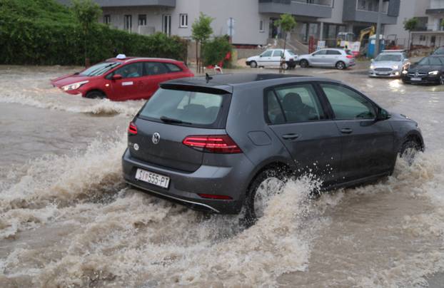 Split: Prometni kolaps zbog kiše