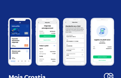 Croatia Osiguranje lansira novu mobilnu aplikaciju Moja Croatia