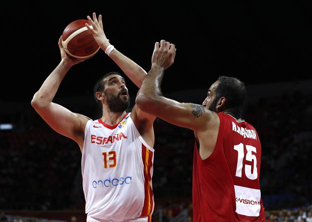 Basketball - FIBA World Cup - First Round - Group C - Spain v Iran