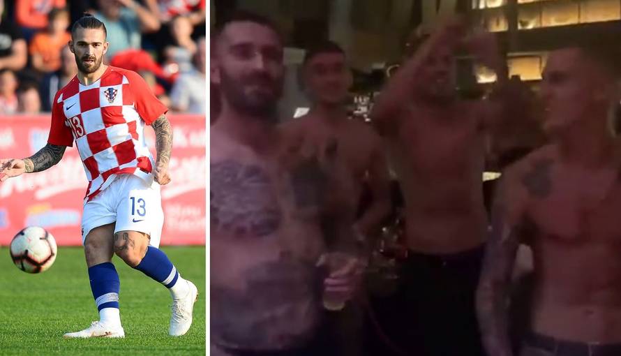 Splitski nogometaš gol do pasa zabavljao se na nastupu Cece...