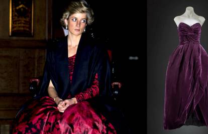 Kreacija od svilenog baršuna: Jedna od najpoznatijih haljina princeze Diane ide na aukciju