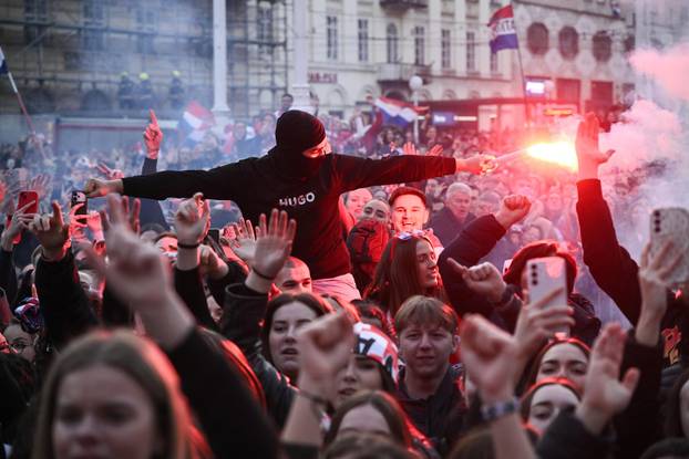 Zagreb: Svečani doček rukometaša nakon osvojenog srebra na Svjetskom prvenstvu