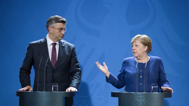 Plenković i Merkel razgovarali o prioritetima presjedanja EU...