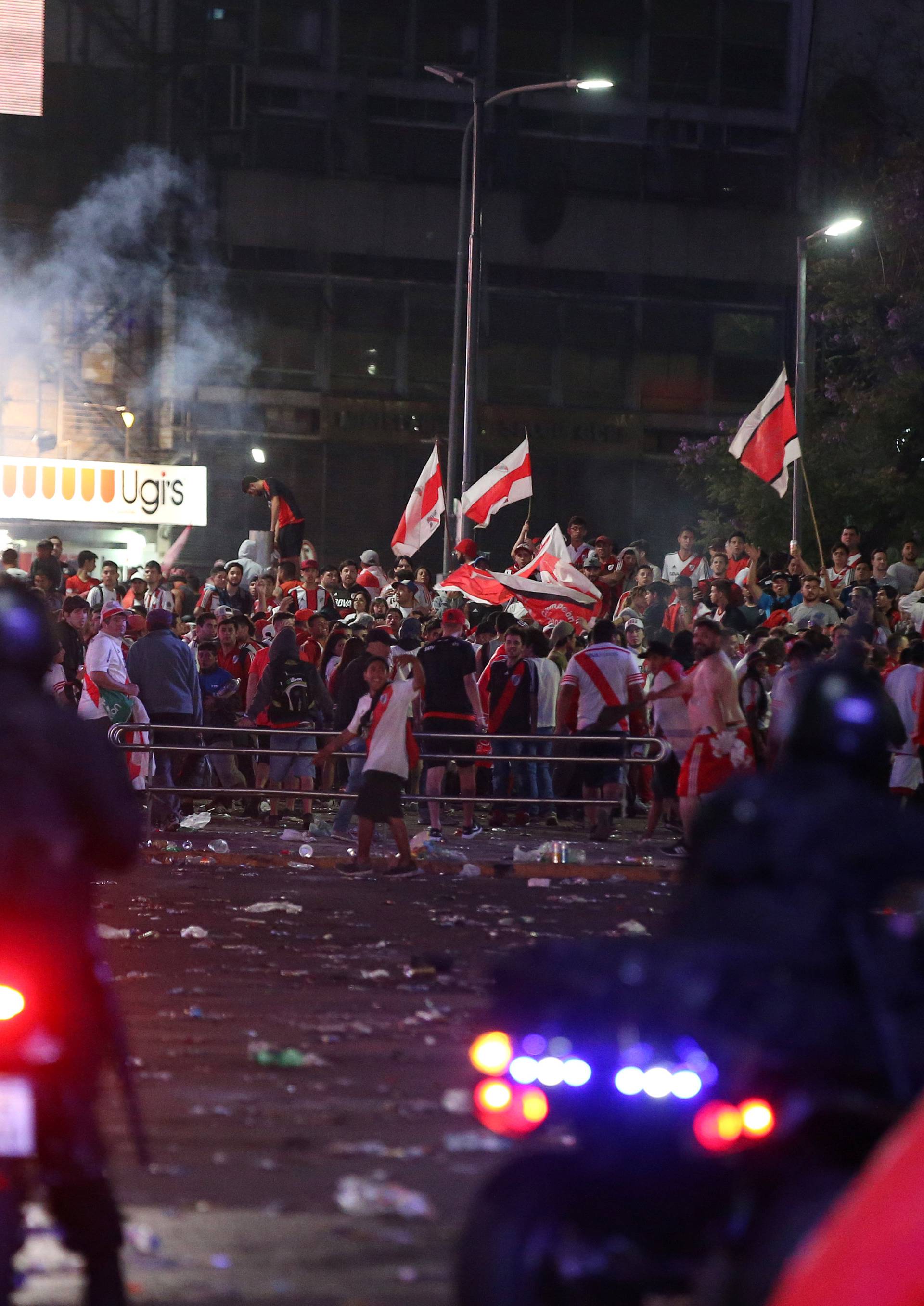 Copa Libertadores Final - River Plate fans celebrate the Copa Libertadores title