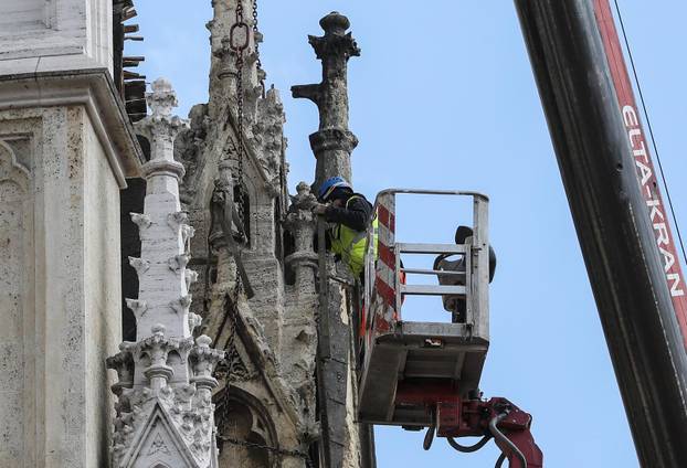 Započela sanacija zagrebačke katedrale