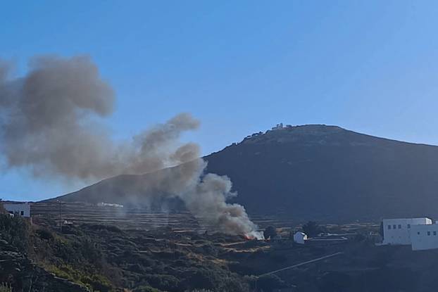 Helicopter crash on Greek island of Sifnos